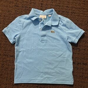 Lacoste Kids Light Blue Polo Shirt